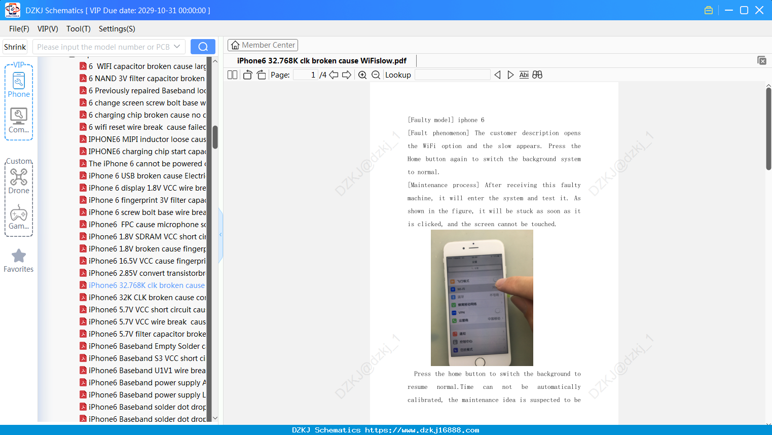 IPhone6 32.768K Clk Broken Cause WiFislow